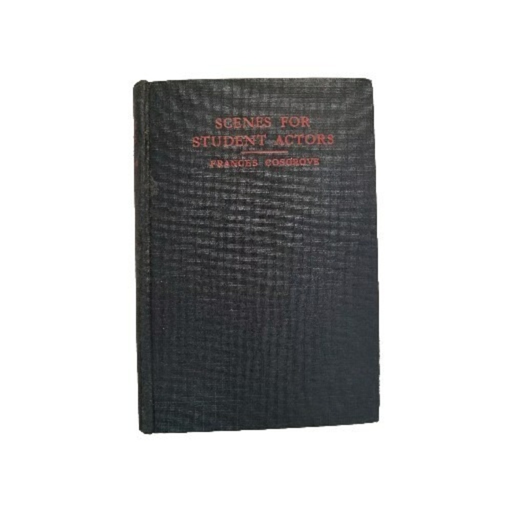 Vtg Book Scenes For Student Actors: Volume II (Frances Cosgrove)  B